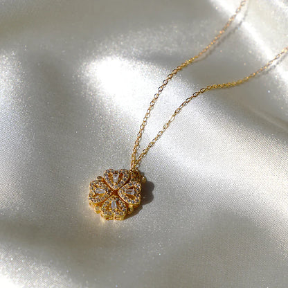 Regalo especial - Rosa eterna preservada y collar "A Mi Hija"