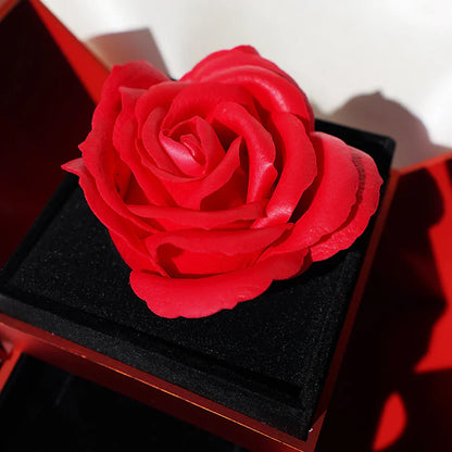 Regalo especial - Rosa eterna preservada y collar "A Mi Hija"